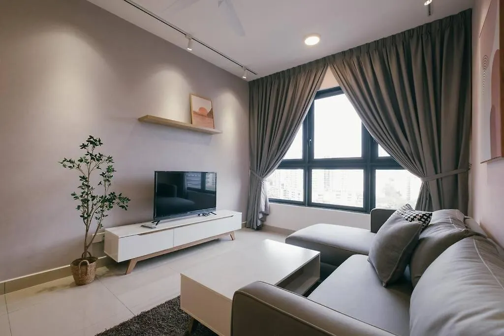 Apartment New!Pink Sweet Nordic Velocity Mrt Mvertica Kuala Lumpur