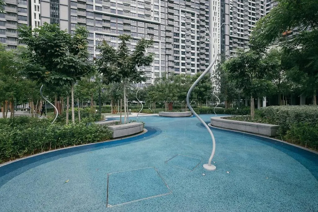 Apartment New!Pink Sweet Nordic Velocity Mrt Mvertica Kuala Lumpur Malaysia