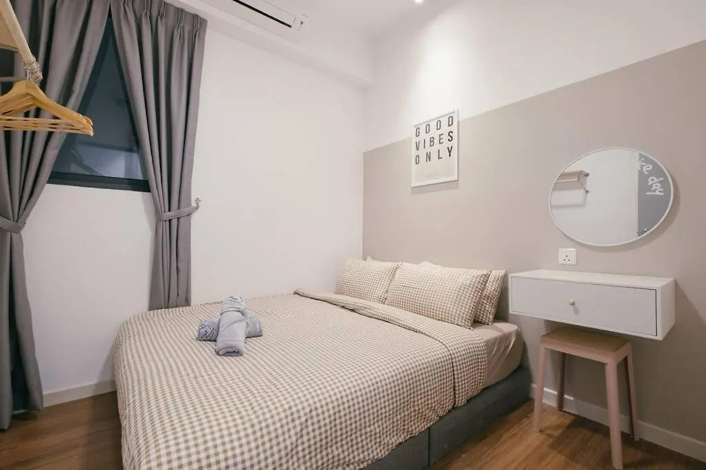 New!Pink Sweet Nordic Velocity Mrt Mvertica Kuala Lumpur Apartment