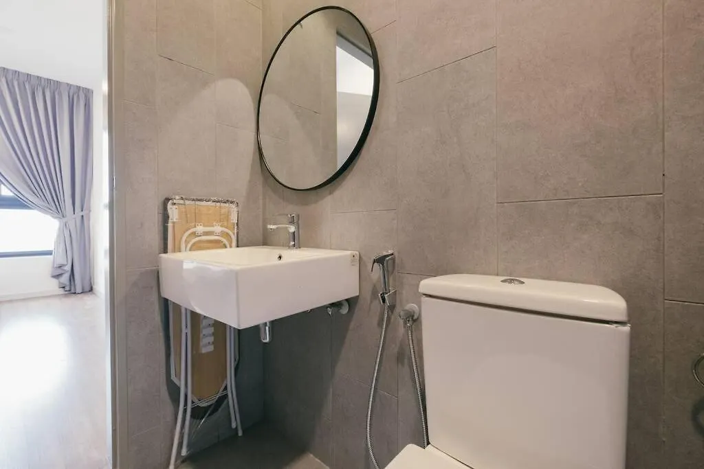 Apartment New!Pink Sweet Nordic Velocity Mrt Mvertica Kuala Lumpur Malaysia