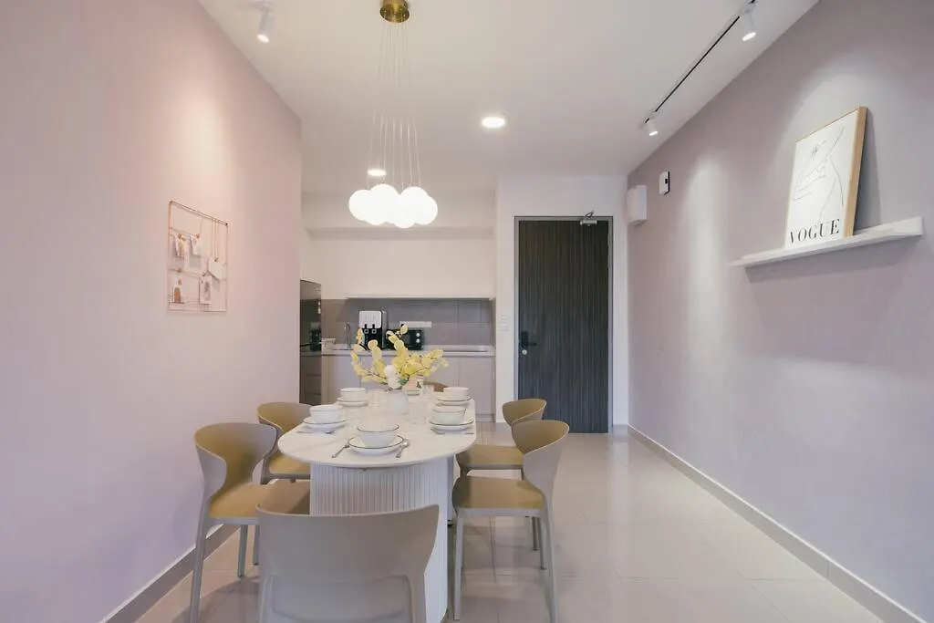 New!Pink Sweet Nordic Velocity Mrt Mvertica Kuala Lumpur Apartment